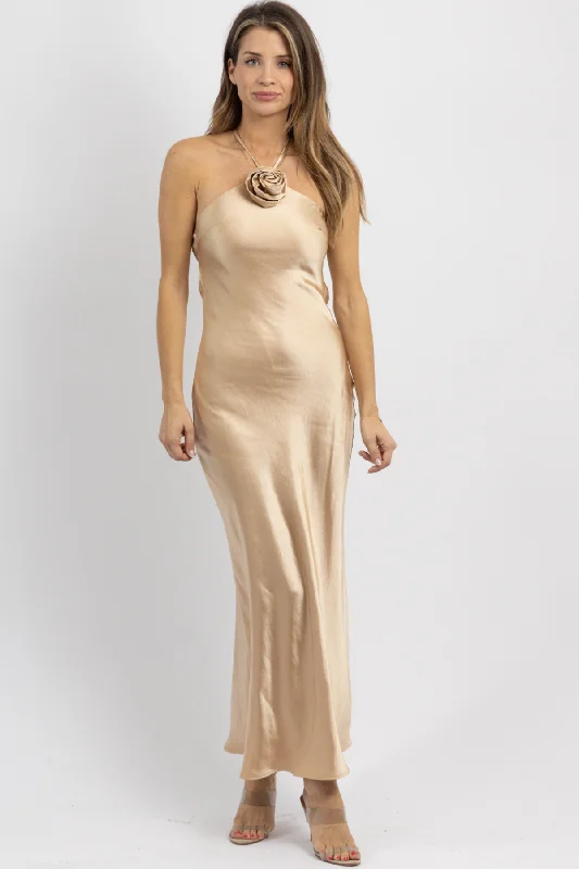 Chic, modern looks for the stylish woman   CHAMPAGNE TOAST MAXI DRESS