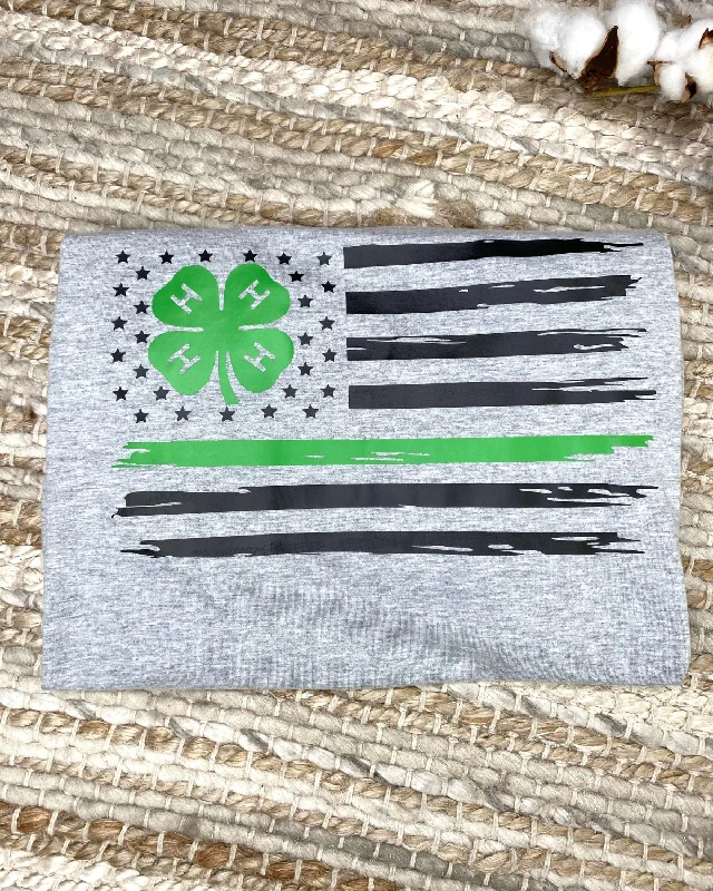 4H Clover Flag Tee