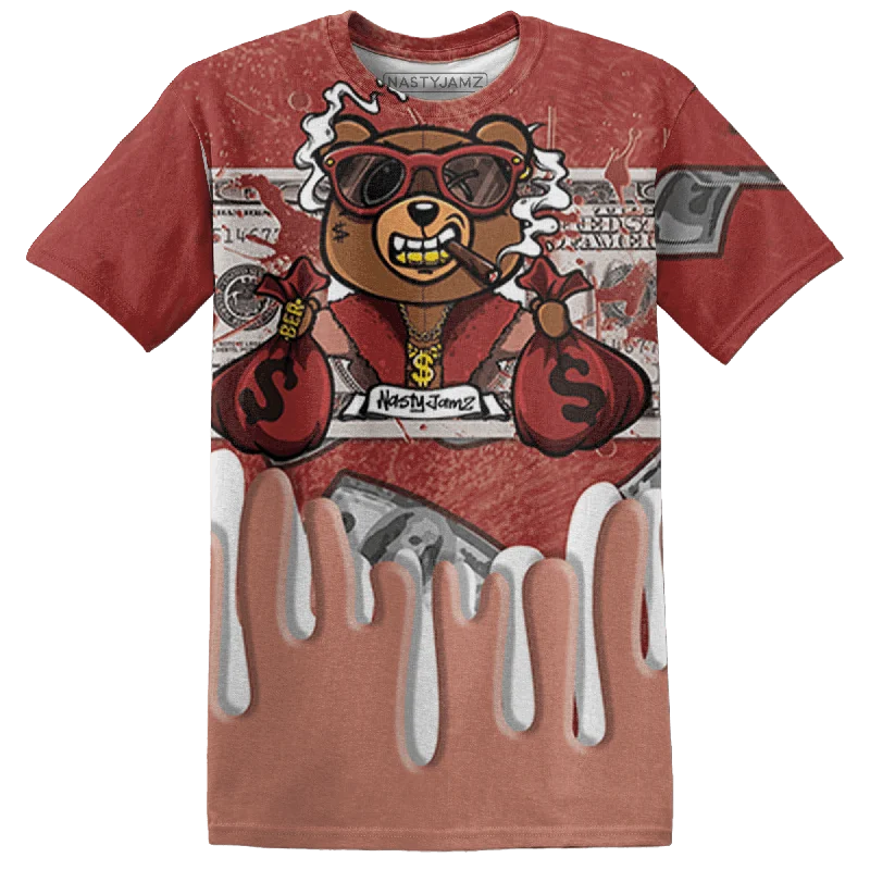 NastyJamz Dune Red 13s T Shirt Match BER Dollar 3D All-Over Print