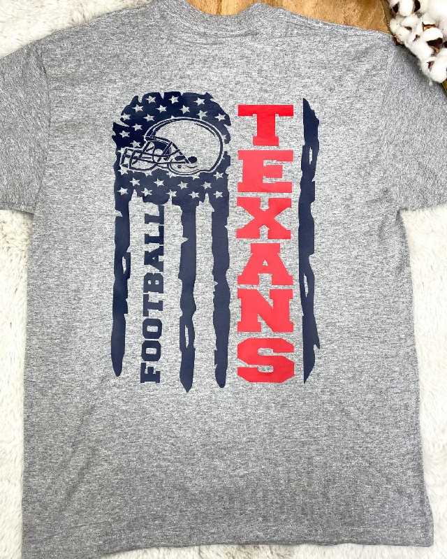 HOU Football Flag Tee