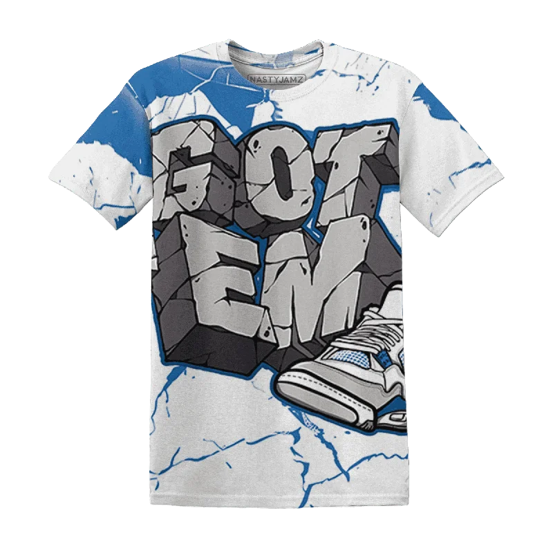 NastyJamz Industrial Blue 4s T Shirt Match Got Em 3D All-Over Print