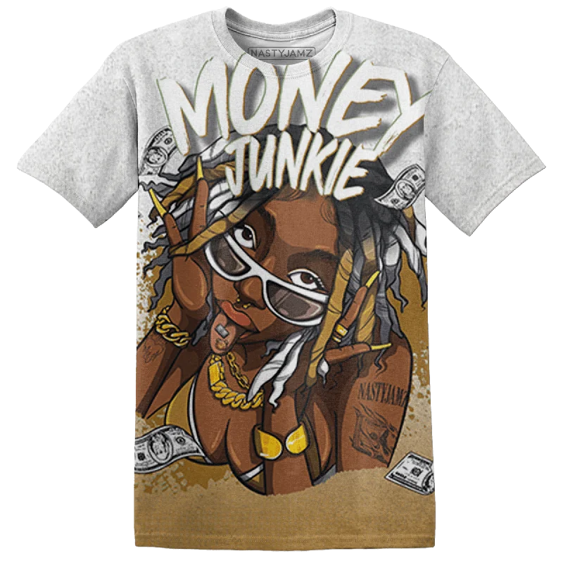 NastyJamz Wheat 13s T Shirt Match Money Junkie 3D All-Over Print