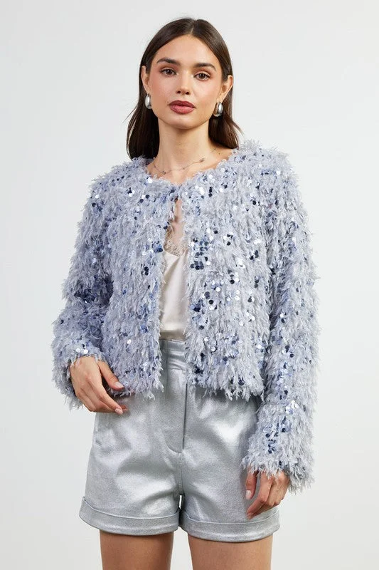 Liliana Sequin Cardigan