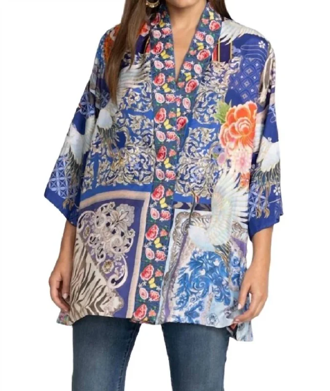 Narniay Reversible Kimono In Multi