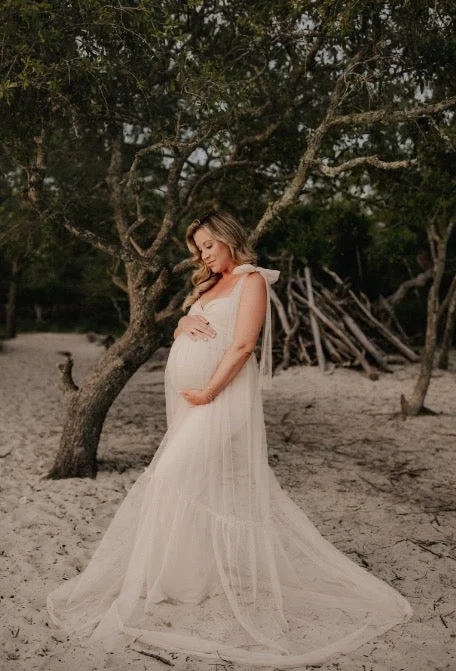 Hannah Gown Maternity Dress