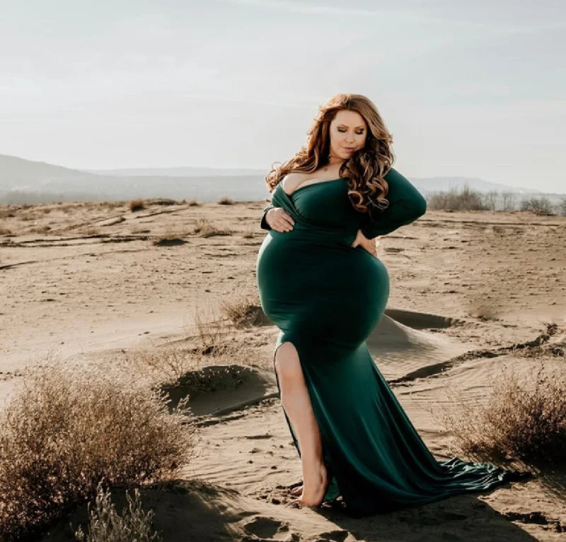 Plus Size Maternity Dress